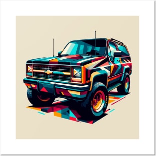 Chevrolet K5 Blazer Posters and Art